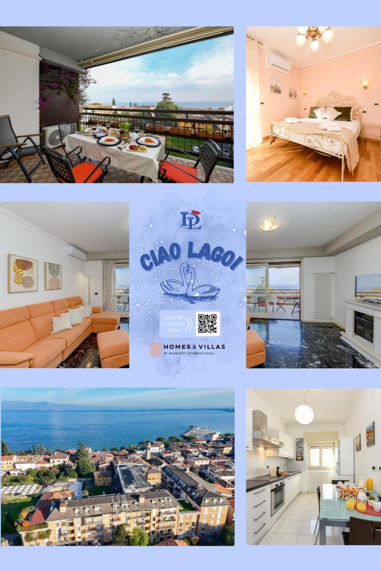 Desenzanoloft Official Partner Marriott Homes & Villas -Ciao Lago Family Apartment ديسينسانو ديل غاردا المظهر الخارجي الصورة